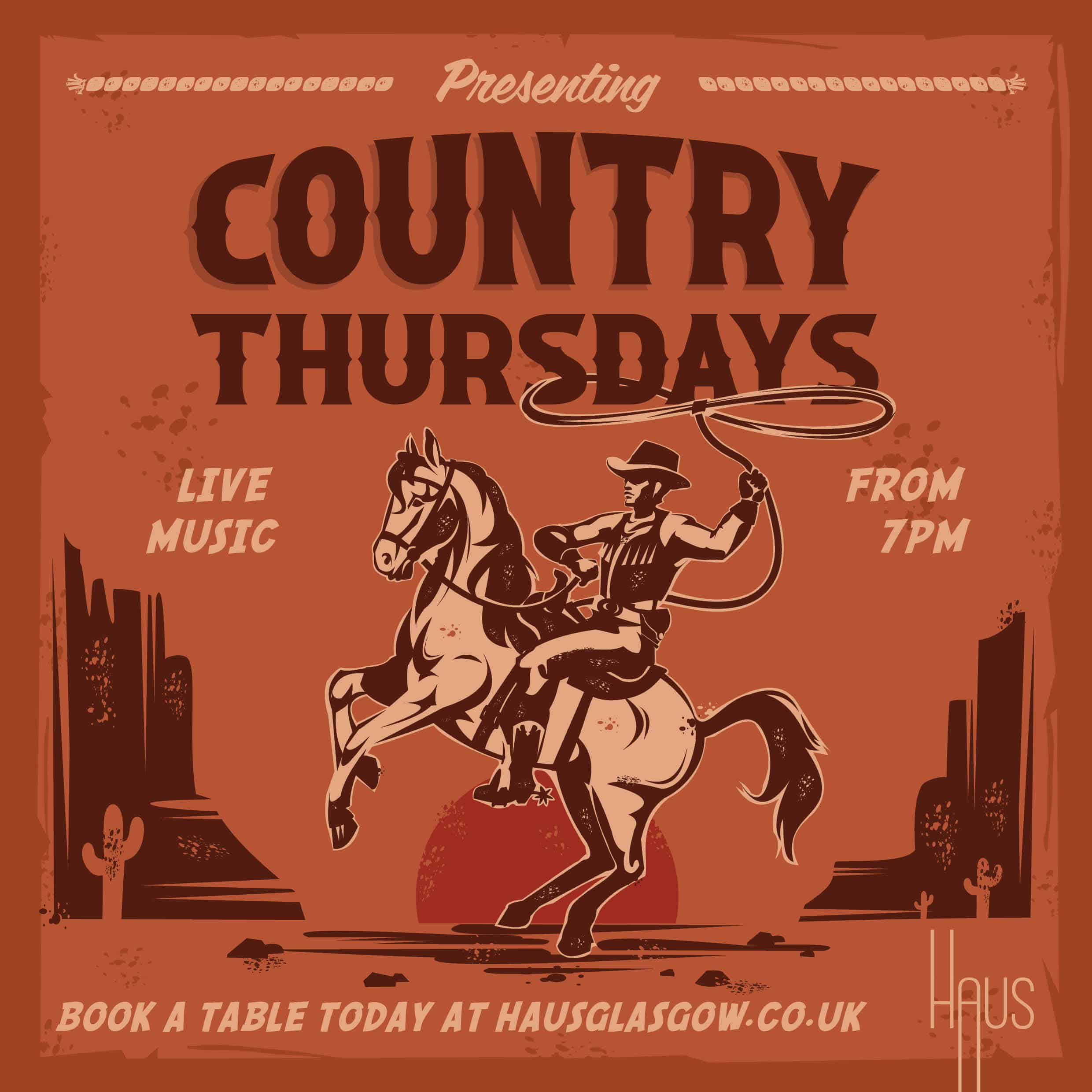 Haus Country Night Thursday – Morgan Wallen After Party!