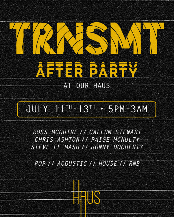 TRNSMT After Party